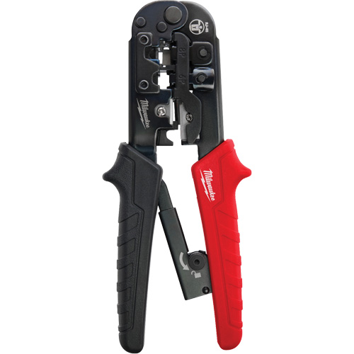 Ratcheting Pass-Through Crimper & Stripper Fastek