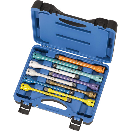 JTLE-10S Torque Limiting Extension Sets, 1/2"/80 ft-lbs. Drive, 65 ft-lbs./100 ft-lbs./120 ft-lbs./140 ft-lbs./75 ft-lbs./90 ft-lbs./110 ft-lbs./150 ft-lbs./160 ft-lbs. Torque, Multiple Fastek