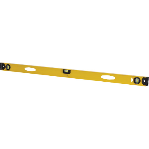 Level, I-Beam, 48" L, Aluminum, 3, Non-Magnetic Fastek