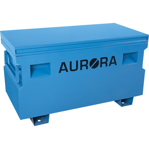 Jobsite Tool Box, 48" x 24" x 27-3/5", Steel, Blue Fastek