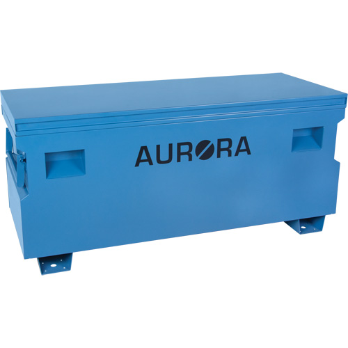 Jobsite Tool Box, 60" x 24" x 27-1/2", Steel, Blue Fastek