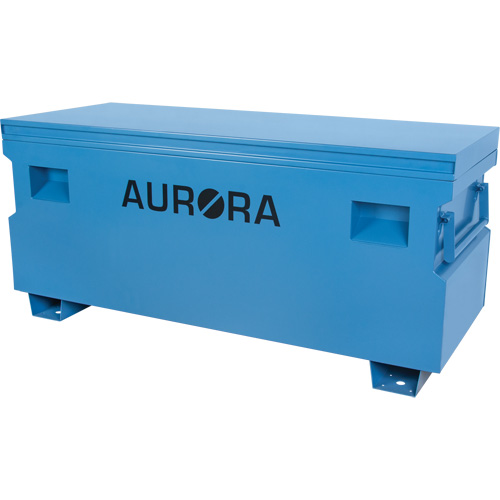Jobsite Tool Box, 60" x 24" x 27-1/2", Steel, Blue Fastek