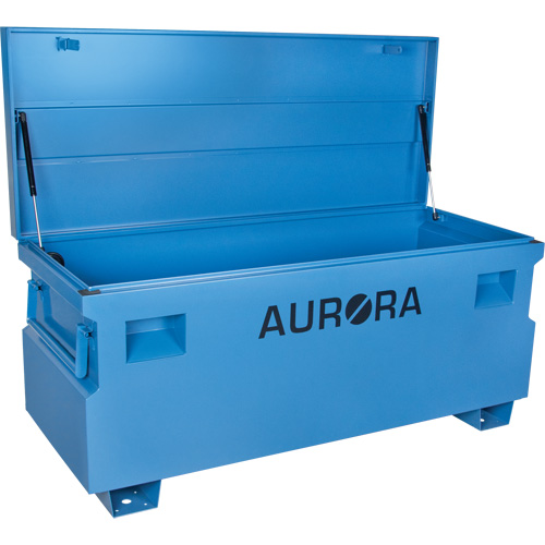 Jobsite Tool Box, 60" x 24" x 27-1/2", Steel, Blue Fastek