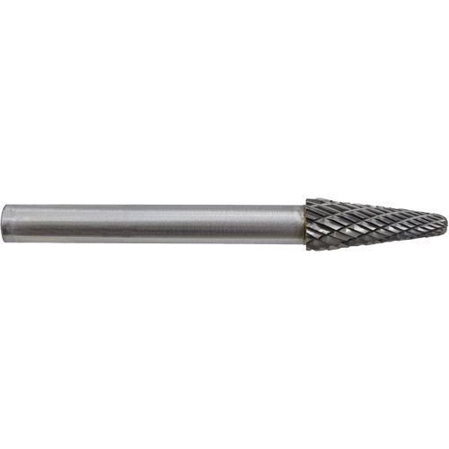 L2-DC JET-KUT Taper Shape Bur 9 (Radius End), 5/16" Dia. Fastek