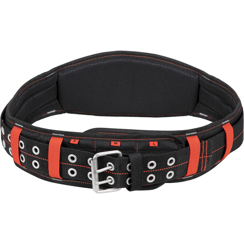 5" Padded Belt, Black/Red Fastek