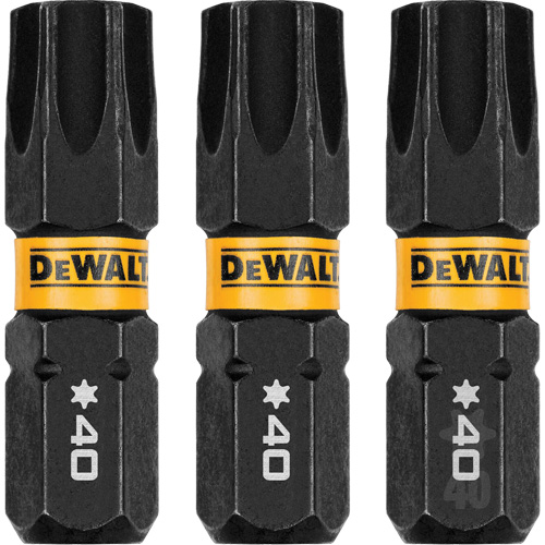 Forets pour tournevis &agrave; chocs FLEXTORQ 3 mcx, Torx, T-40, Prise 1/4" Fastek