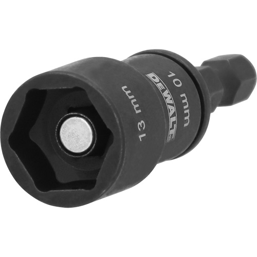 Tourne-&eacute;crou &agrave; double embout d&eacute;tachable FLEXTORQ, 13 mm prise, 4-4/5" lo, Magn&eacute;tique Fastek