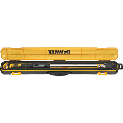 Torque Wrench, Electronic, 1/2" Square Drive, 50 - 250 ft-lbs. Fastek
