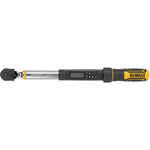 Torque Wrench, Electronic, 3/8" Square Drive, 20 - 100 ft-lbs. Fastek