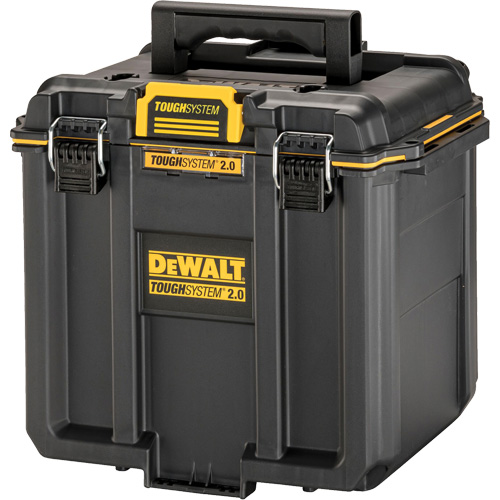 ToughSystem&reg; 2.0 Deep Compact Toolbox, 10" x 15-7/20" x 13-4/5", Black/Yellow Fastek