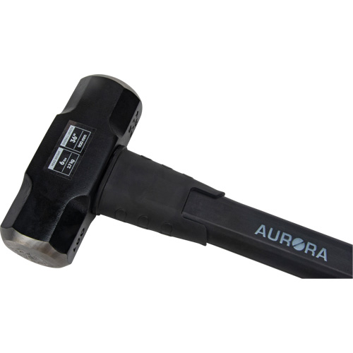 Sledge Hammer, 6 lbs., 36", Fibreglass Handle Fastek