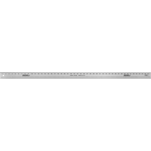 Aluminum Inch/Metric Straight Edge, 48" L, 2" W Fastek