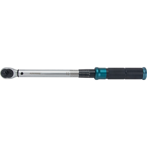 72-Tooth Torque Wrench, Click, 3/8" Square Drive, 10 - 100 ft-lbs. Fastek