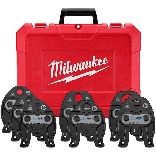 Ensemble de m&acirc;choire de presse ZoomLock MAX pour outils de presse M12 FORCE LOGIC Fastek