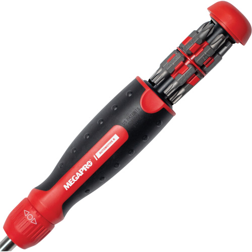 13-in-1 Automotive Ratcheting Multi-Bit Screwdriver, Cushion Grip Handle Fastek
