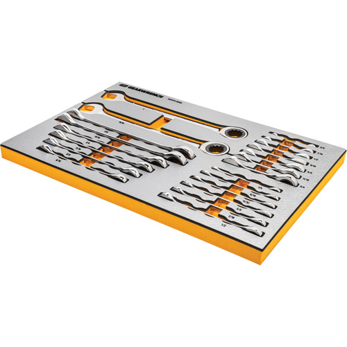 MEGAMOD Master Mechanics Tool Set in Premium Modular Foam Trays with Tool Storage, 1024 Pieces Fastek