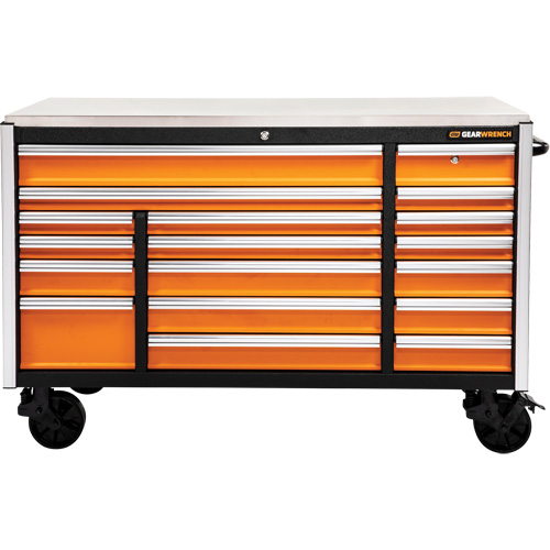 MEGAMOD Master Mechanics Tool Set in Premium Modular Foam Trays with Tool Storage, 1268 Pieces Fastek