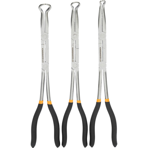 Double-X Hose Grip Plier Set, 3 Pieces Fastek