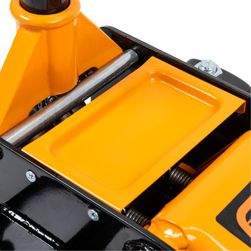 Heavy-Duty Floor Jack, 3 Ton(s) Capacity, 5-1/4" Lowered, 18-1/4" Raised, Manual Hydraulic Fastek