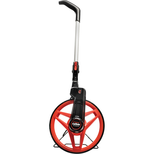 Roue d'arpentage SAE professionnelle Centerline, 12"/30.48 cm, Gamme de 10 000', Pieds Fastek