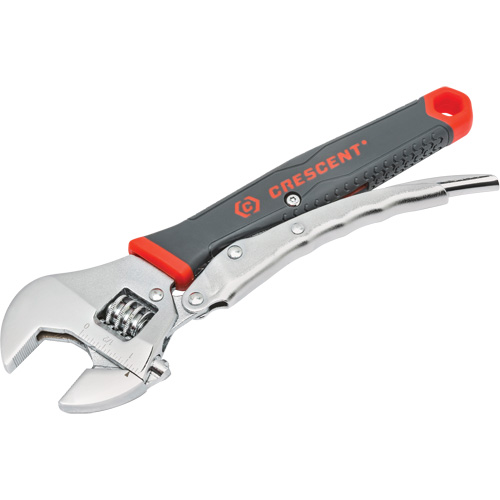 Cl&eacute; bimat&eacute;riau verrouillable et ajustable, 10" lo, la max. 2-18/25", Chrome/Poli Fastek