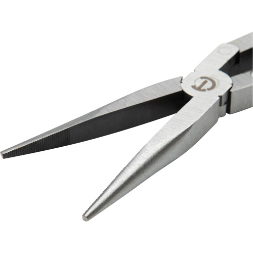X2 Straight and Bent Long Nose Dual Material Plier Set, 2 Pieces Fastek