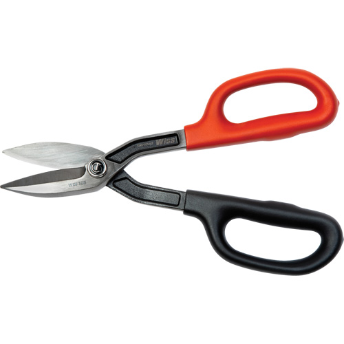 Straight Pattern Tinner Snips, 2" Cut Length, Straight Cut Fastek