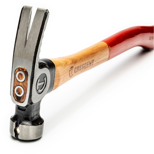 Milled-Face Framing Hammer, 22 oz., Wood Handle, 18" L Fastek