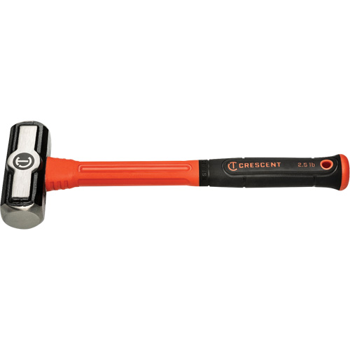 Fiberglass Engineer Hammer, 2.5 lbs Head Weight, 13-1/2" L Fastek