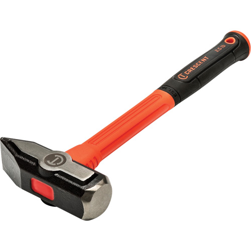 Fiberglass Blacksmith Hammer, 2.5 lbs Head Weight, 13-1/2" L Fastek