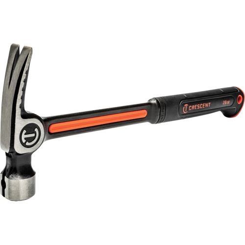 Marteau de charpente &agrave; face meul&eacute;e, 28 oz, Prise en Acier plein, 16" lo Fastek