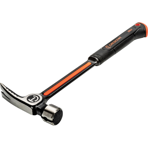 Marteau de charpente &agrave; face meul&eacute;e, 28 oz, Prise en Acier plein, 16" lo Fastek