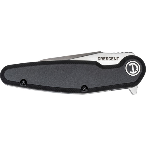 Harpoon Blade Composite Handle Pocket Knife, 3-1/2" Blade, Steel Blade, Plastic Handle Fastek