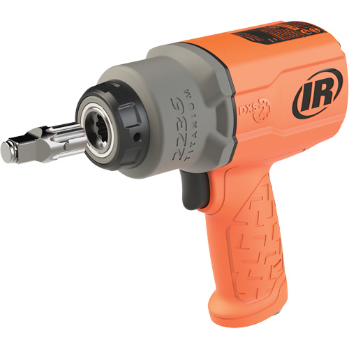 Orange Air Impact Wrench, 1/2" Drive, 1/4" NPT Air Inlet, 7500 No Load RPM Fastek