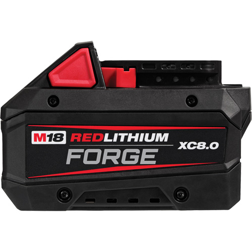REDLITHIUM FORGE XC8.0 Battery Pack, Lithium-Ion, 18 V, 8 Ah Fastek