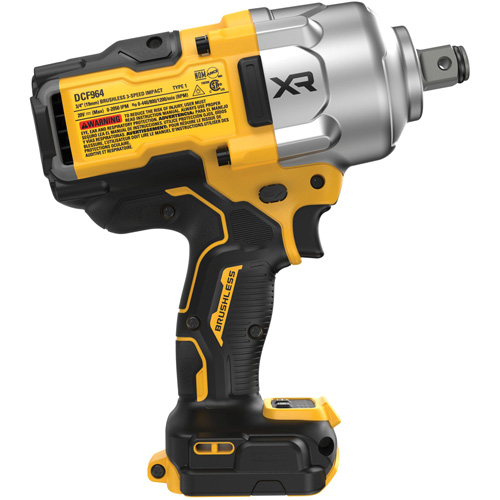 MAX* XR&reg; Brushless CordlessHigh Torque Impact Wrench with Hog Ring Anvil, 20 V, 3/4" Socket Fastek