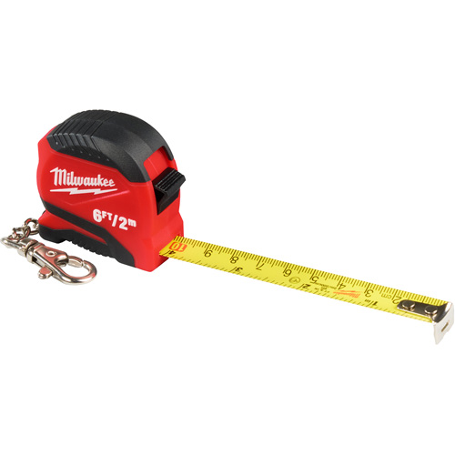 Compact Tape Measure, 13/16" x 6' Fastek