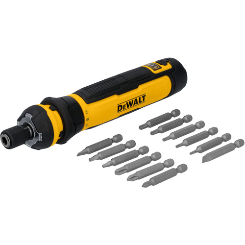 14-Piece Cordless Screwdriver Set with FLEXDRIVE Control, 4 V, 44 in-lbs/5 Nm Max. Torque Fastek