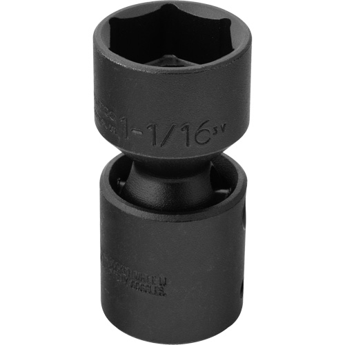 Universal Socket, Impact, 1-1/16", 1/2" Drive, 6 Points Fastek