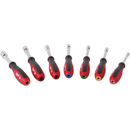 HollowCore Nut Driver Set, 7 Pcs., Magnetic, Imperial Fastek