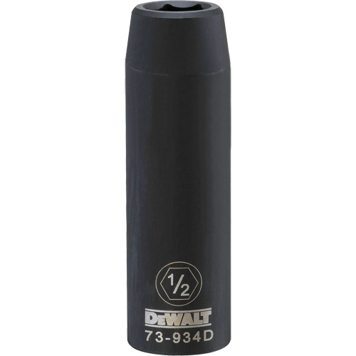 Douille, Chocs, 1/2", Prise 1/2", 6 pans Fastek