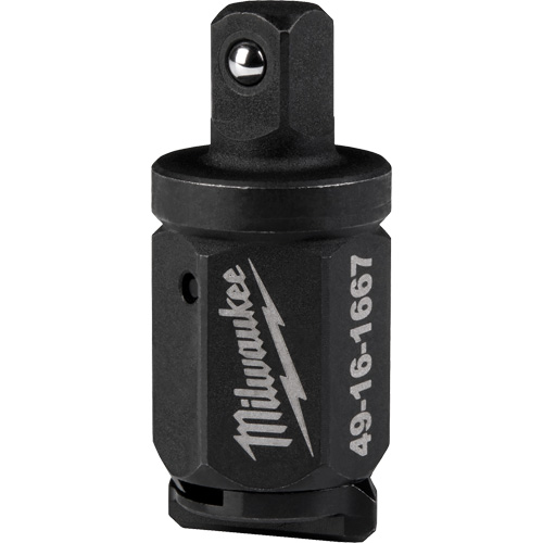 Adaptateur d'enclume pour cl&eacute; &agrave; rochet polygonale INSIDER, Prise 1/4", Douille 1/4", 0,55" lo, Sph&eacute;rique Fastek