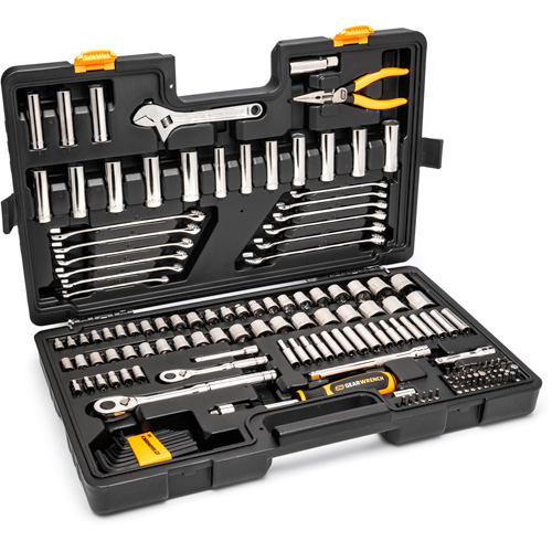 Jeu doutils de qualit&eacute; professionnelle &agrave; 72 dents, 6 pans et &agrave; prise 3/8" et 1/4" Fastek