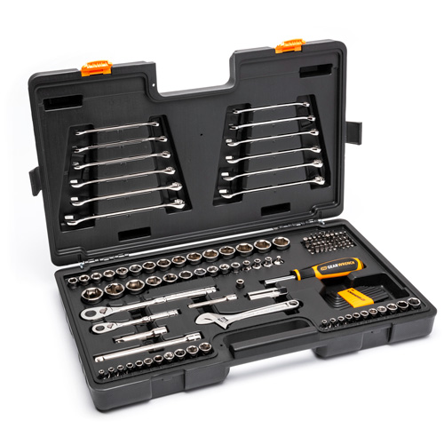 1/4" & 3/8" Drive 72-Tooth, 6-Point Professional Tool Set Fastek