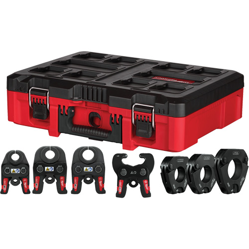 1/2"- 2" IPS-P Jaw and Pivoting Ring Kit for M18 FORCE LOGIC Press Tools Fastek