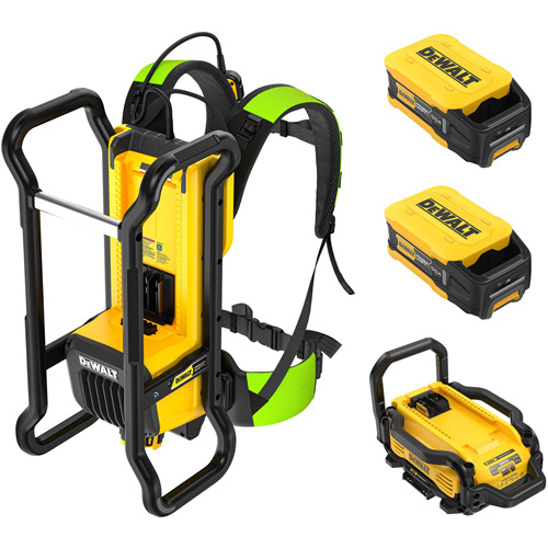 Ensemble de vibrateur sac-&agrave;-dos POWERSHIFT Fastek