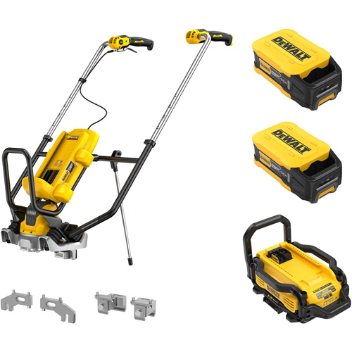 Ensemble de chape &agrave; b&eacute;ton motoris&eacute;e POWERSHIFT Fastek