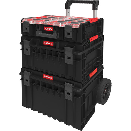 Trousse modulaire de d&eacute;part Arx 3 mcx, 23"/25-1/5" x 19"/15-1/5" x 12-3/5"/26"/6-4/5", Noir/Rouge Fastek