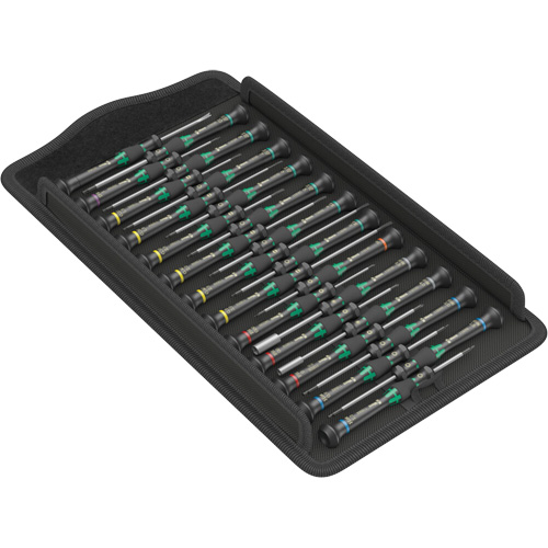 Kraftform Micro Big Pack 1 Screwdriver Set for Electronic Applications, 25 Pcs. Fastek