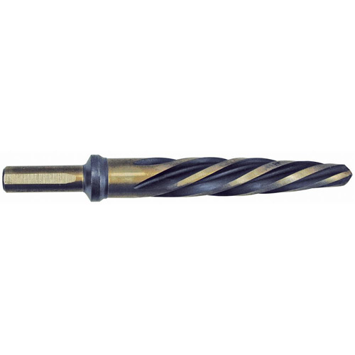 JET-KUT&reg; B & G Premium Car Reamer, 5/8", Spiral Flute, High Speed Steel, 3-Flat Shank Fastek